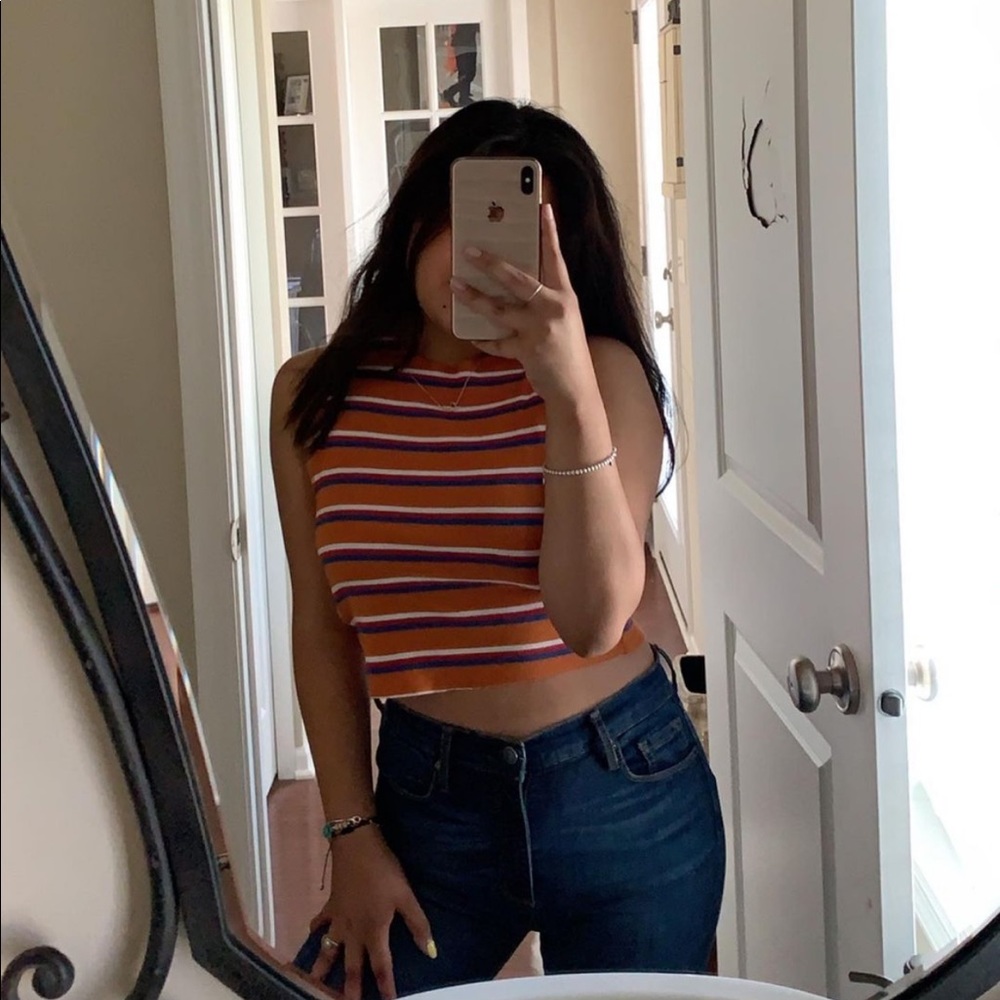 Striped Zara tank